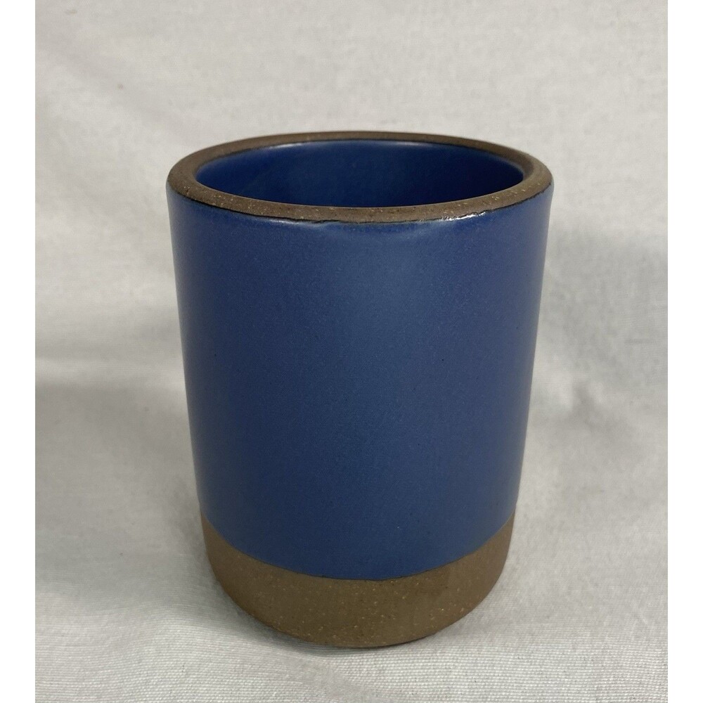 East Fork Stoneware Ceramic Mug Blue Ridge Glaze and Exposed Brown Clay Bottom - Picture 3 of 5